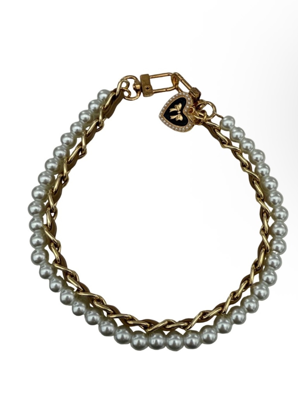 Golden Darling Strap" by Charmed Dollhouse features a mixed-media design